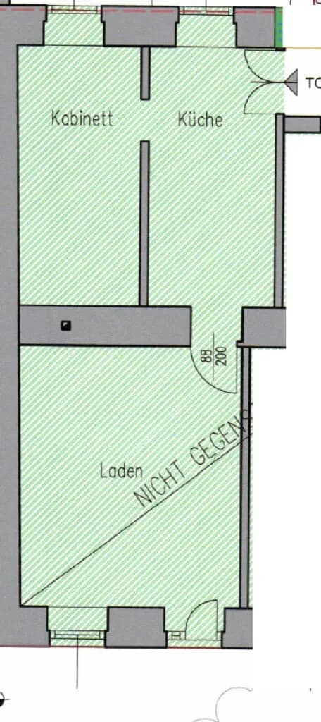 2-Zimmer-Gewerbeimmobilie kaufen in Wien – 42,9 m², € 157.000 – Bild 6 von 6