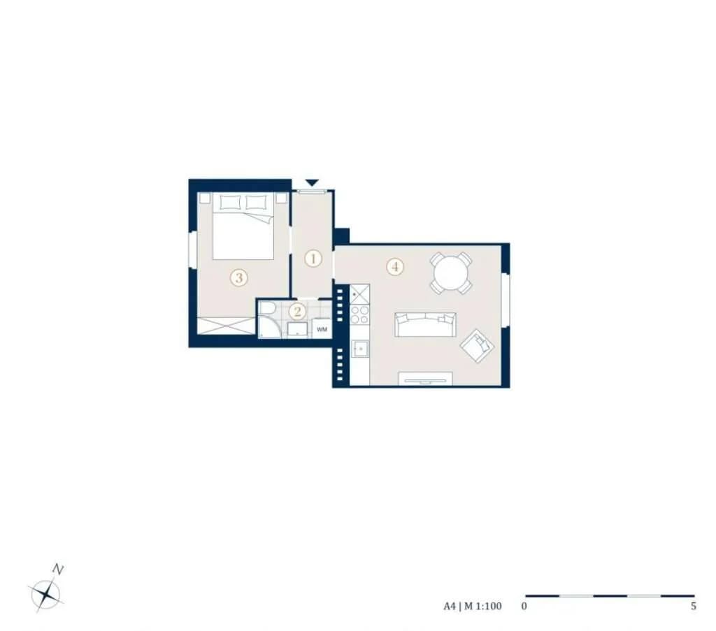 2-Zimmer-Wohnung kaufen in Wien – 35 m², € 169.000 – Bild 7 von 7