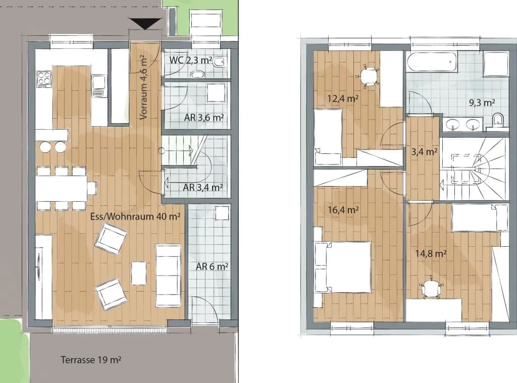 4-Zimmer-Haus kaufen in Oberpullendorf – 116 m², € 399.000 – Bild 23 von 24