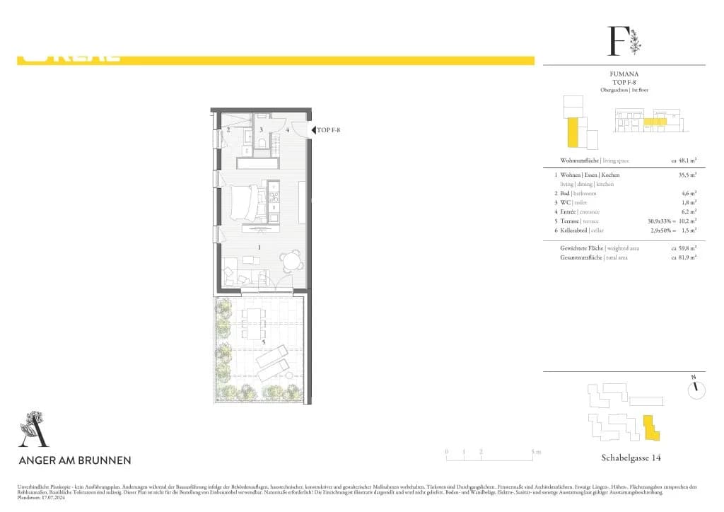 1-Zimmer-Wohnung kaufen in Hollabrunn – 49 m², € 204.000 – Bild 21 von 21