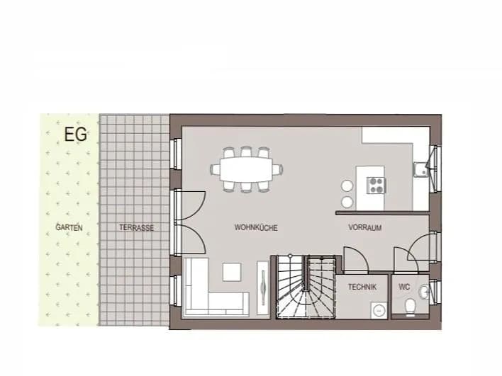 4-Zimmer-Haus kaufen in Korneuburg – 133 m², € 344.000 – Bild 9 von 9