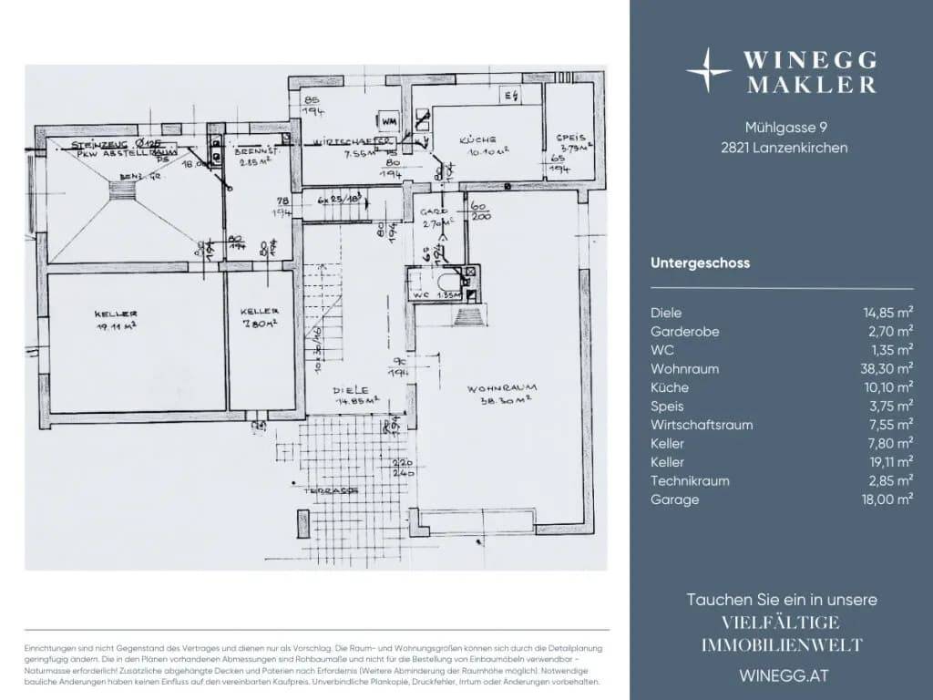 5-Zimmer-Haus kaufen in Wiener Neustadt Land – 208 m², € 790.000 – Bild 18 von 19