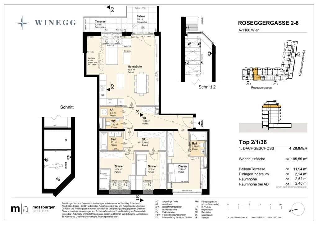 4-Zimmer-Wohnung kaufen in Wien – 105,6 m², € 877.100 – Bild 14 von 14