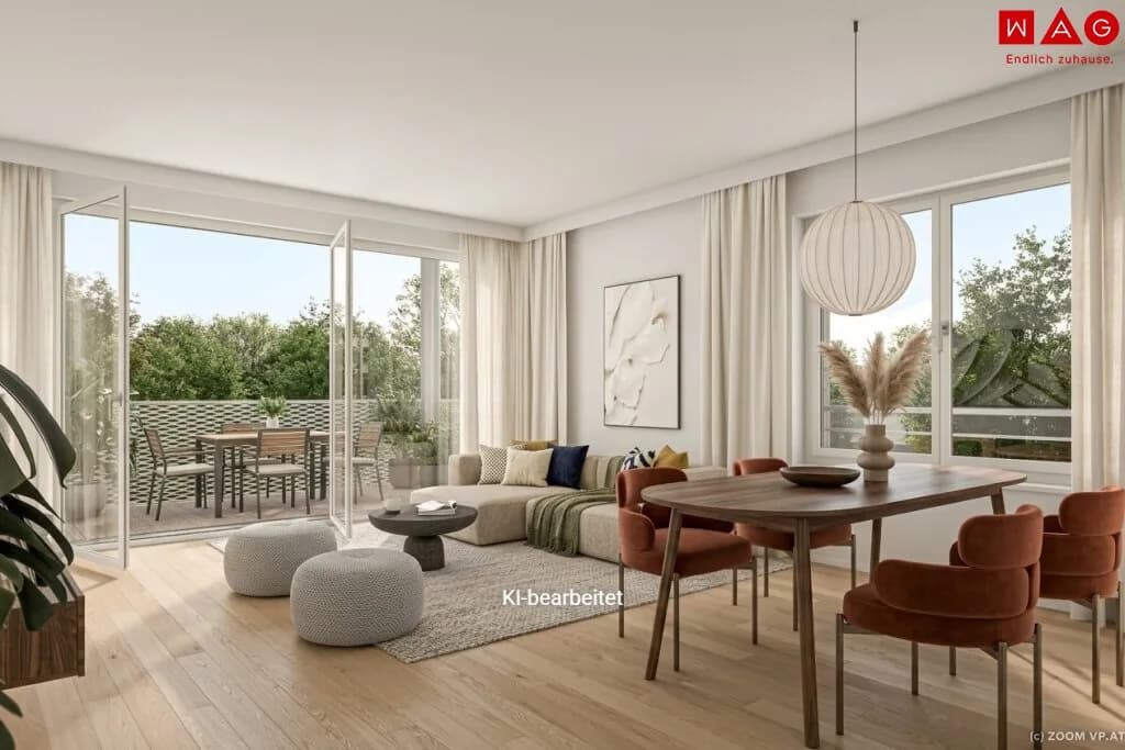 3-Zimmer-Wohnung kaufen in Wels-Land – 72,93 m², € 323.400 – Bild 2 von 6