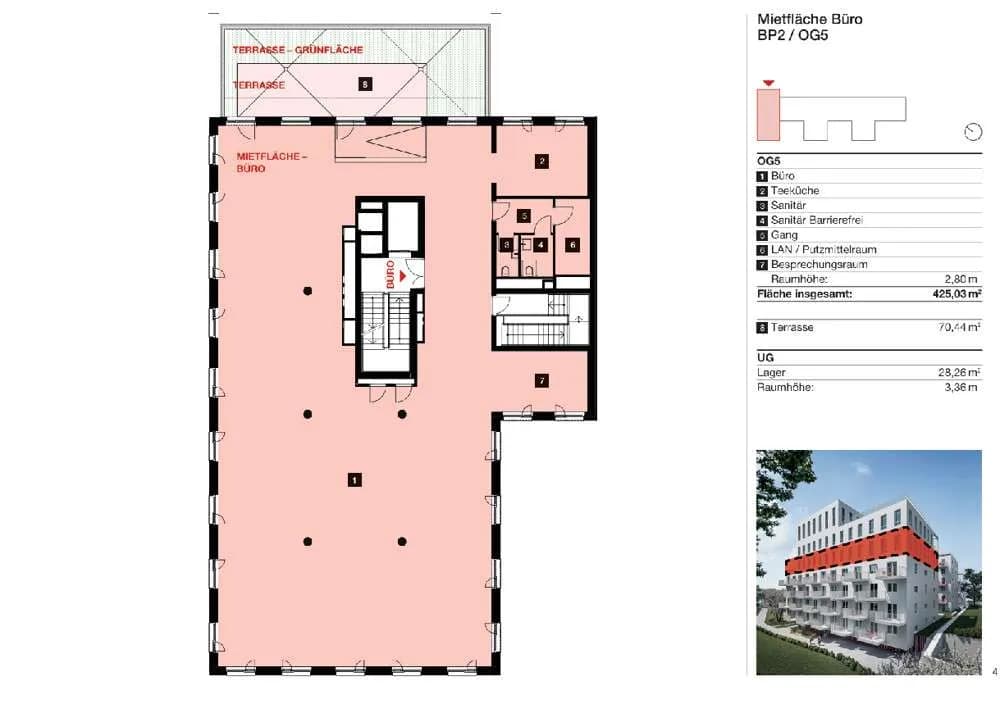 Gewerbeimmobilie mieten in Wien – 425 m², € 17 – Bild 13 von 13