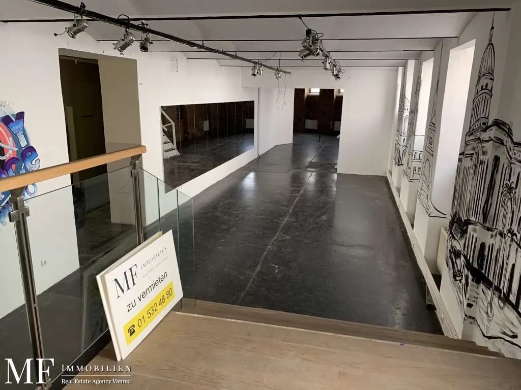 Gewerbeimmobilie mieten in Wien – 252 m², € 1.867