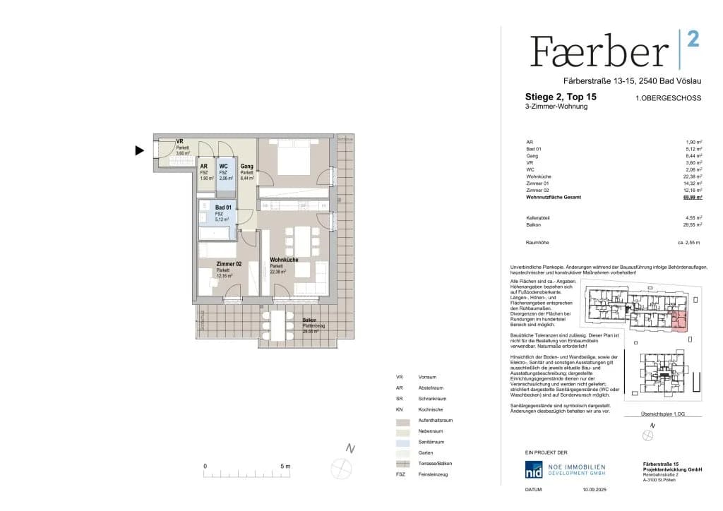 3-Zimmer-Wohnung kaufen in Baden – 69,99 m², € 398.000 – Bild 21 von 21