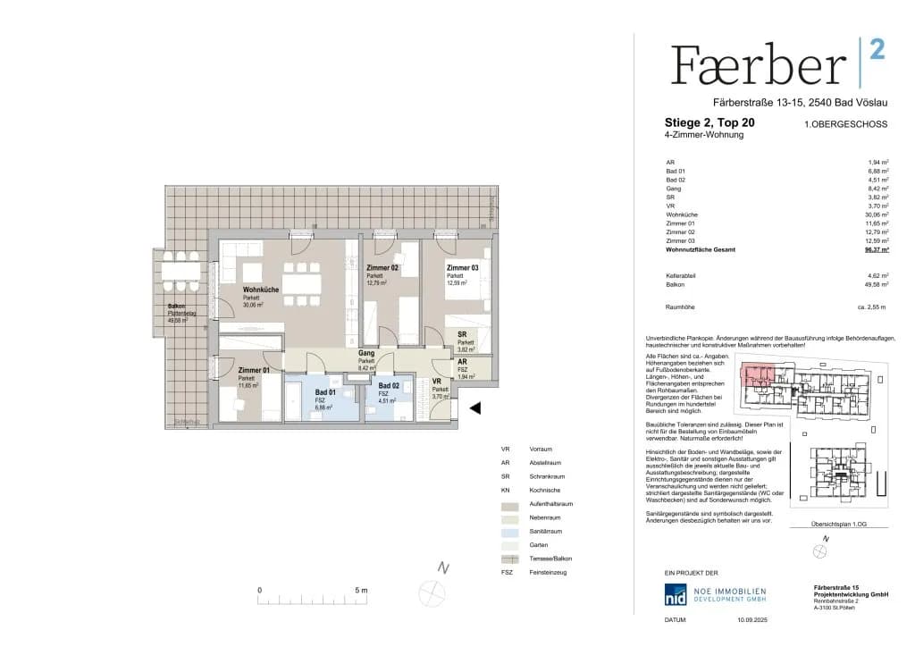 4-Zimmer-Wohnung kaufen in Baden – 96,37 m², € 539.000 – Bild 23 von 23