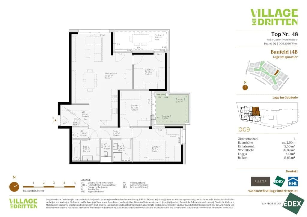 4-Zimmer-Wohnung kaufen in Wien – 99,42 m², € 792.000 – Bild 8 von 8