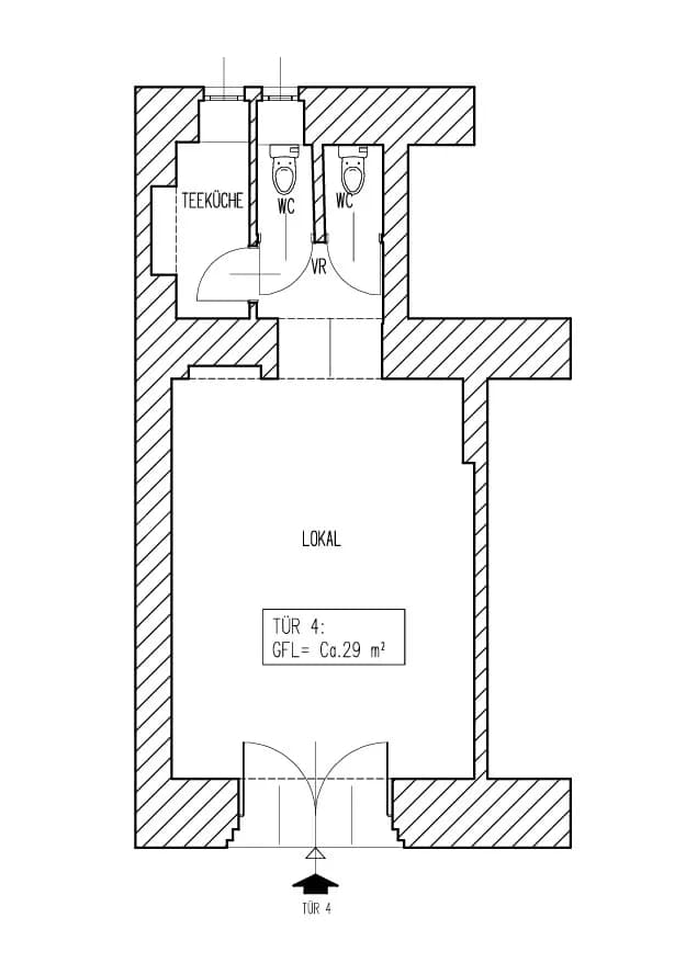 Gewerbeimmobilie mieten in Wien – 29 m², € 2.377 – Bild 2 von 2
