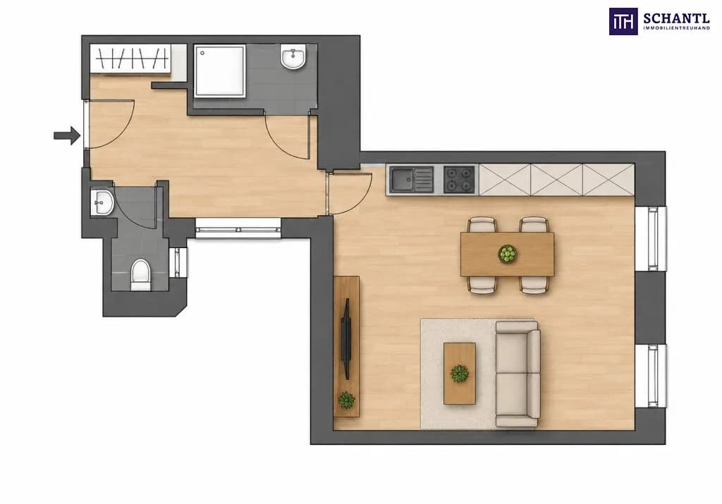 1-Zimmer-Wohnung kaufen in Wien – 37,01 m², € 149.000 – Bild 14 von 14