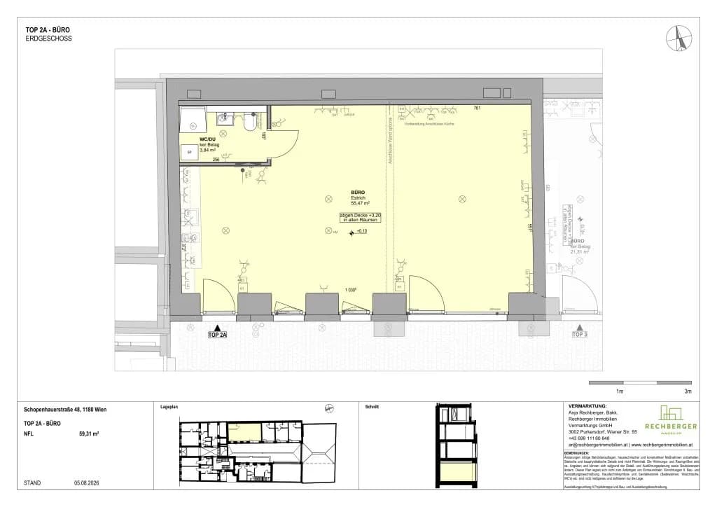 Gewerbeimmobilie kaufen in Wien – 53 m², € 323.000 – Bild 5 von 8