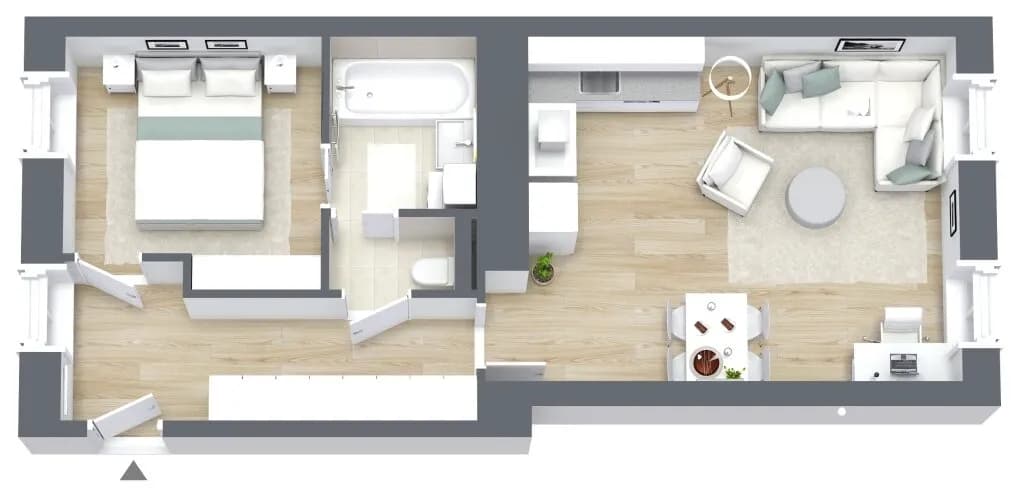2-Zimmer-Wohnung kaufen in Wien – 46,17 m², € 269.900 – Bild 4 von 43