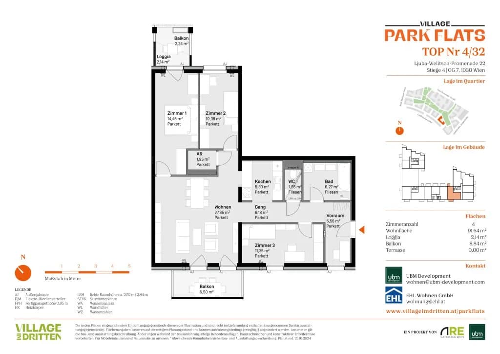 4-Zimmer-Wohnung kaufen in Wien – 92,91 m², € 766.000 – Bild 12 von 12