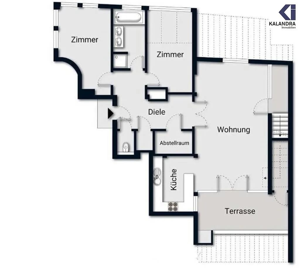 3-Zimmer-Wohnung mieten in Wien – 101,2 m², € 2.500 – Bild 28 von 31