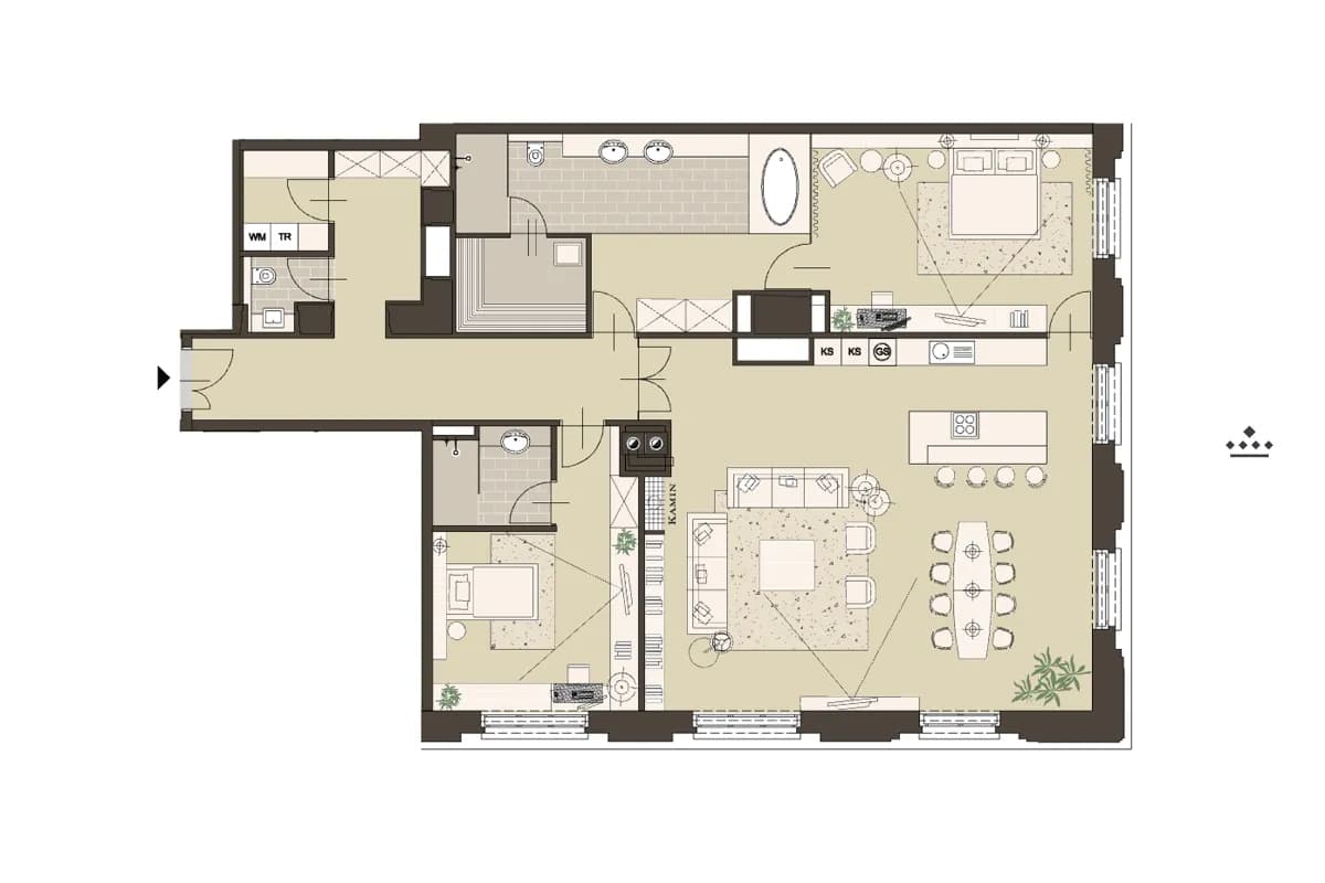 3-Zimmer-Wohnung kaufen in Wien – 191 m², € 3.685.000 – Bild 9 von 9