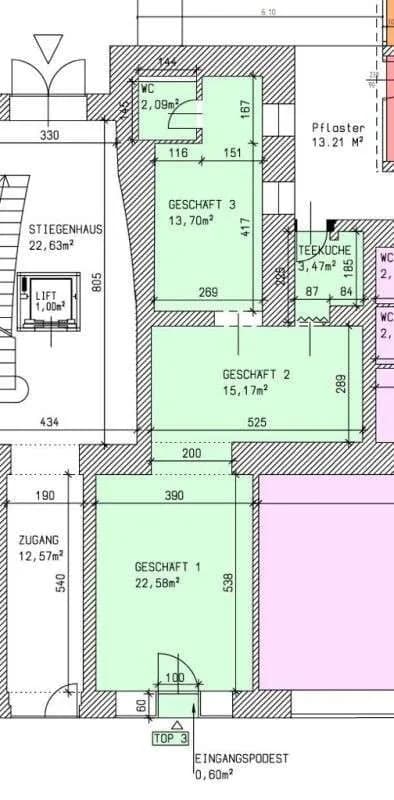 Gewerbeimmobilie mieten in Klagenfurt – 57 m², € 684 – Bild 10 von 12