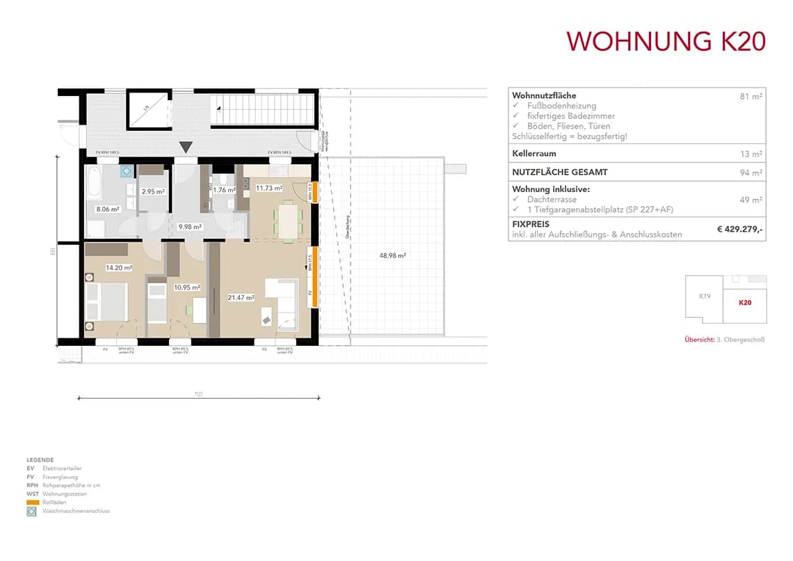 3-Zimmer-Wohnung kaufen in Graz – 81 m², € 429.279 – Bild 7 von 16