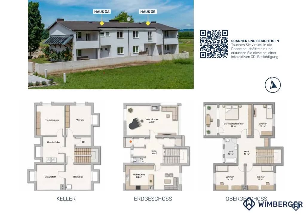 6-Zimmer-Haus kaufen in Linz Land – 156 m², € 488.000 – Bild 28 von 28