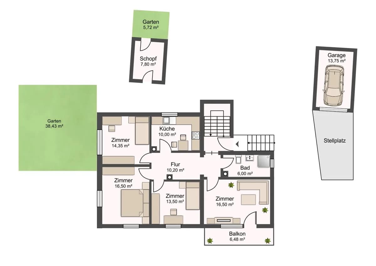 4-Zimmer-Wohnung kaufen in Bregenz – 89 m², € 339.500 – Bild 17 von 19