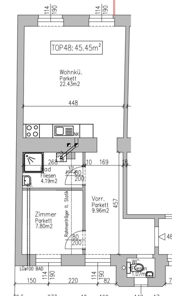 2-Zimmer-Wohnung kaufen in Wien – 46,05 m², € 279.000 – Bild 15 von 15