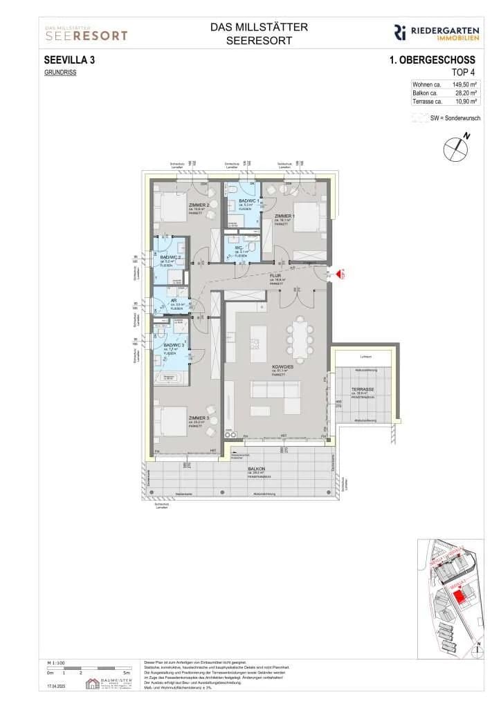 4-Zimmer-Wohnung kaufen in Spittal an der Drau – 149,5 m², € 3.190.000 – Bild 9 von 11
