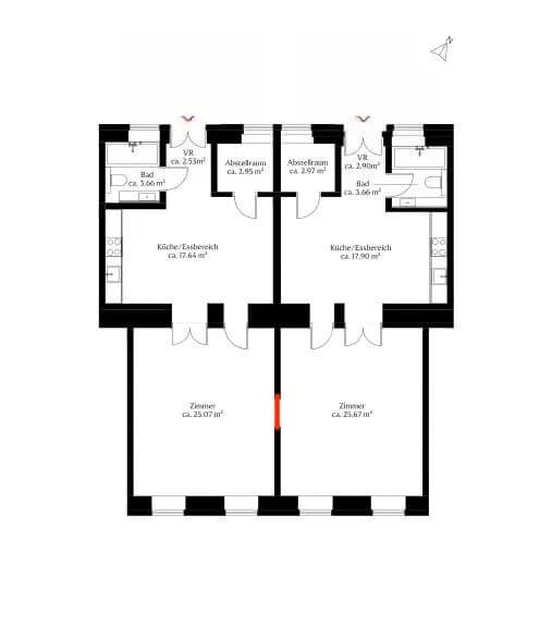 3-Zimmer-Wohnung kaufen in Wien – 102 m², € 890.000 – Bild 9 von 9