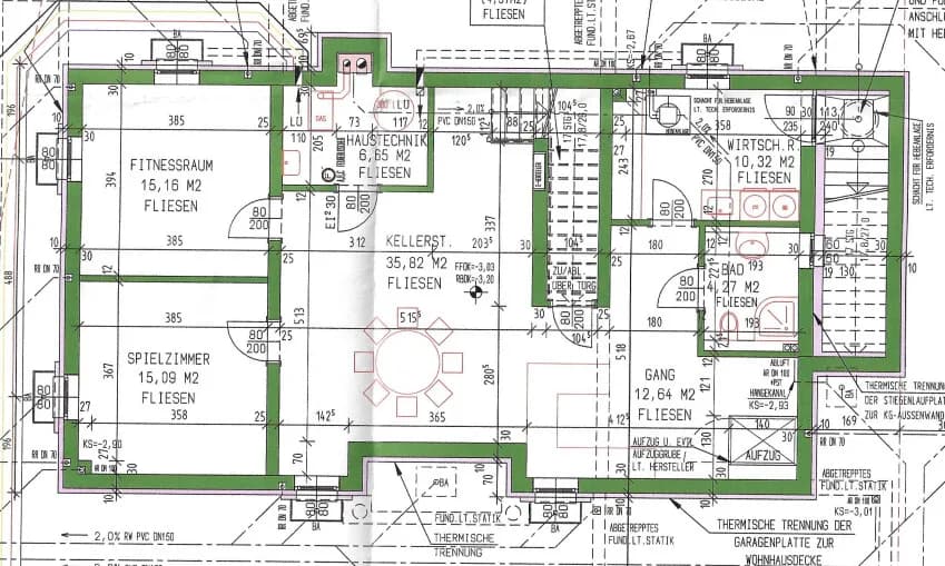 6-Zimmer-Haus mieten in Baden – 206 m², € 8.820 – Bild 21 von 21