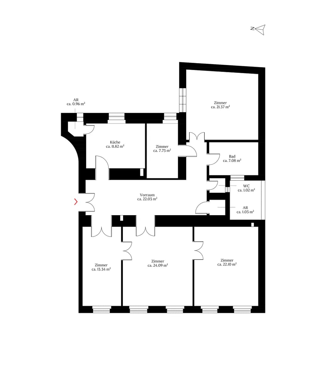 5-Zimmer-Wohnung kaufen in Wien – 135 m², € 1.350.000 – Bild 11 von 11
