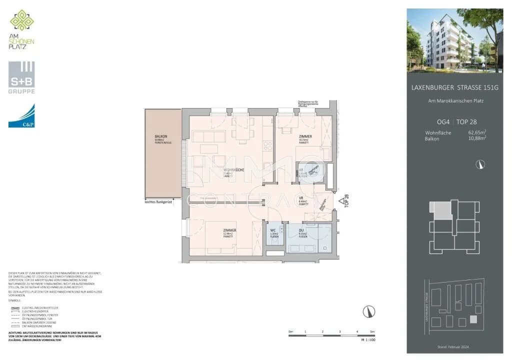 3-Zimmer-Wohnung kaufen in Wien – 62,65 m², € 630.000 – Bild 14 von 14