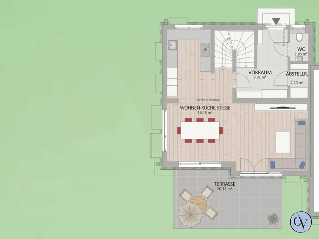 5-Zimmer-Haus kaufen in Wien – 158,55 m², € 1.329.900 – Bild 4 von 7