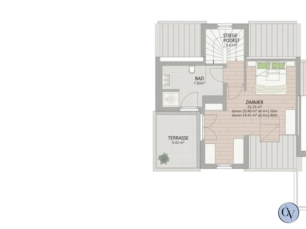 5-Zimmer-Haus kaufen in Wien – 158,55 m², € 1.329.900 – Bild 6 von 7