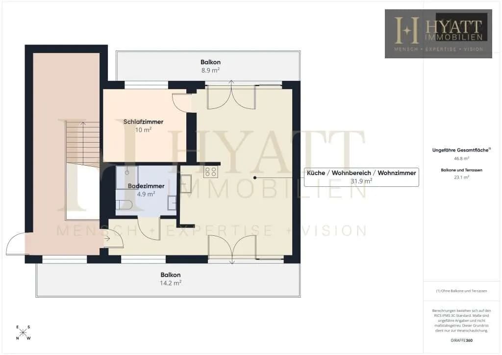 2-Zimmer-Wohnung kaufen in Bruck an der Leitha – 45,5 m², € 204.500 – Bild 11 von 11