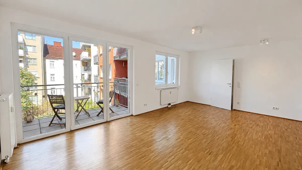 2-Zimmer-Wohnung mieten in Wien – 53 m², € 1.050