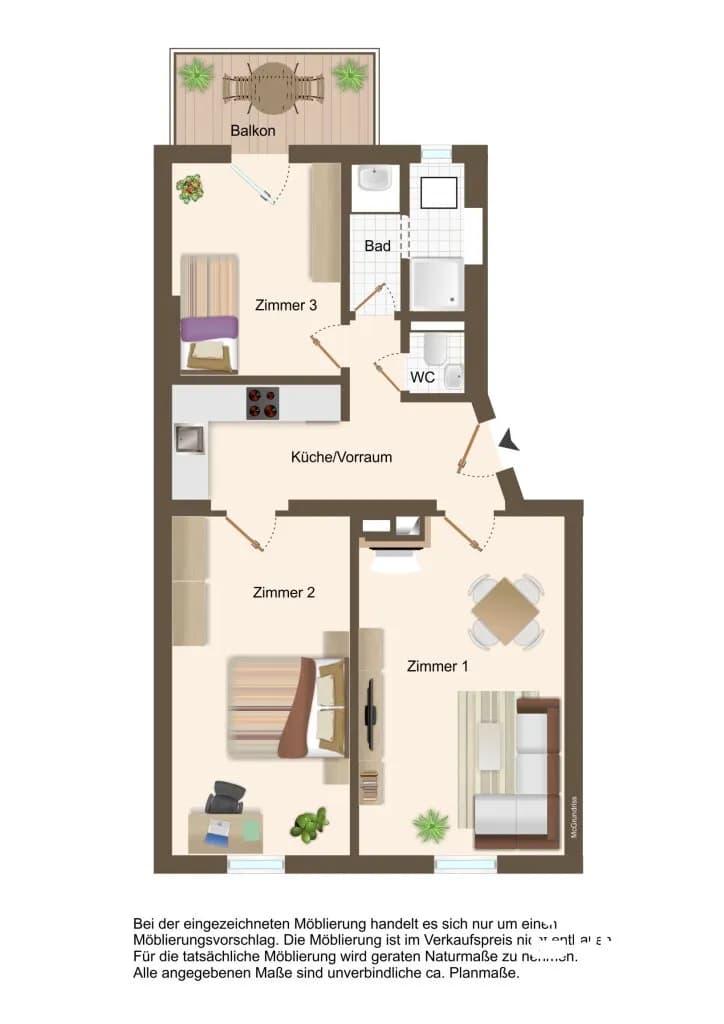 3-Zimmer-Wohnung kaufen in Innsbruck – 62,27 m², € 359.000 – Bild 9 von 10