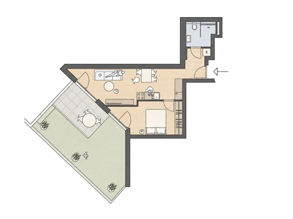 2-Zimmer-Wohnung kaufen in Wien – 42 m², € 239.000 – Bild 9 von 9