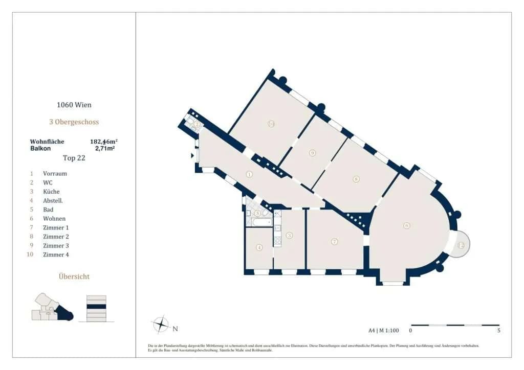 Immobilie kaufen in Wien – 182,46 m², € 742.000 – Bild 3 von 3