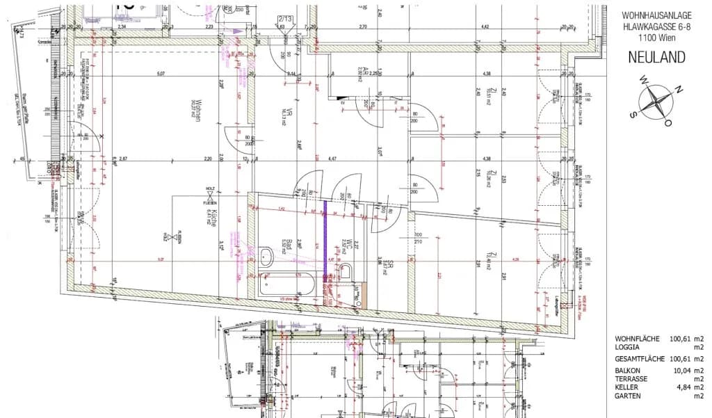 4-Zimmer-Wohnung mieten in Wien – 100,61 m², € 1.891 – Bild 12 von 12