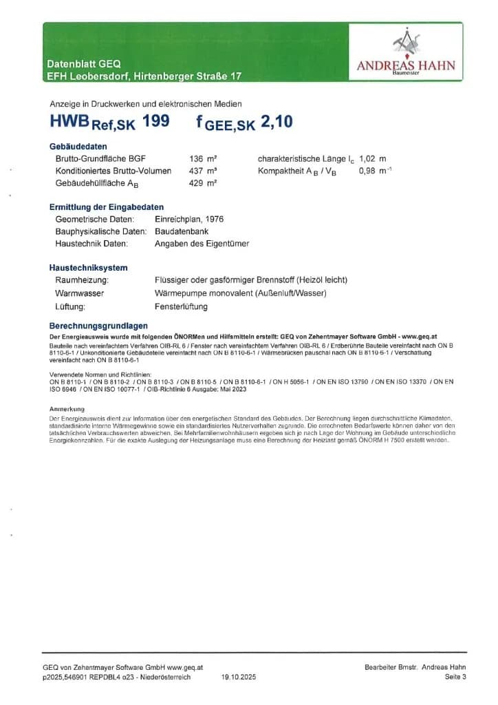 4-Zimmer-Haus kaufen in Baden – 114,03 m², € 539.000 – Bild 84 von 84