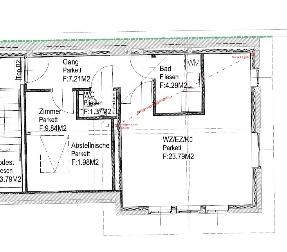 2-Zimmer-Wohnung mieten in Graz – 48 m², € 844 – Bild 12 von 12