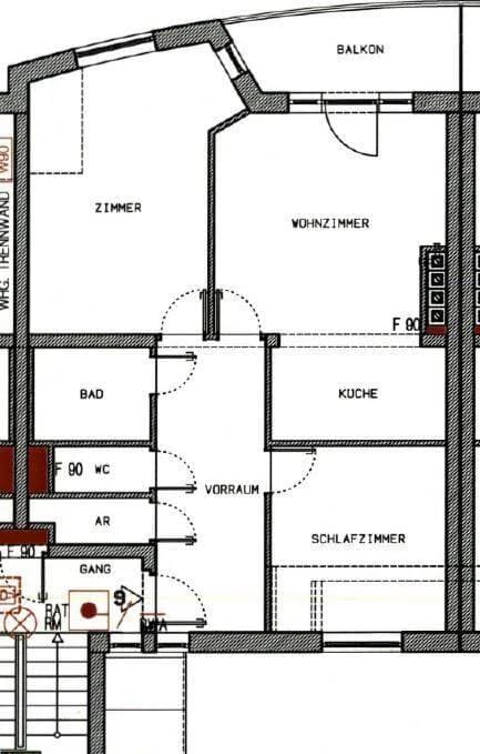 3-Zimmer-Wohnung mieten in Gmünd – 75 m², € 877 – Bild 4 von 4