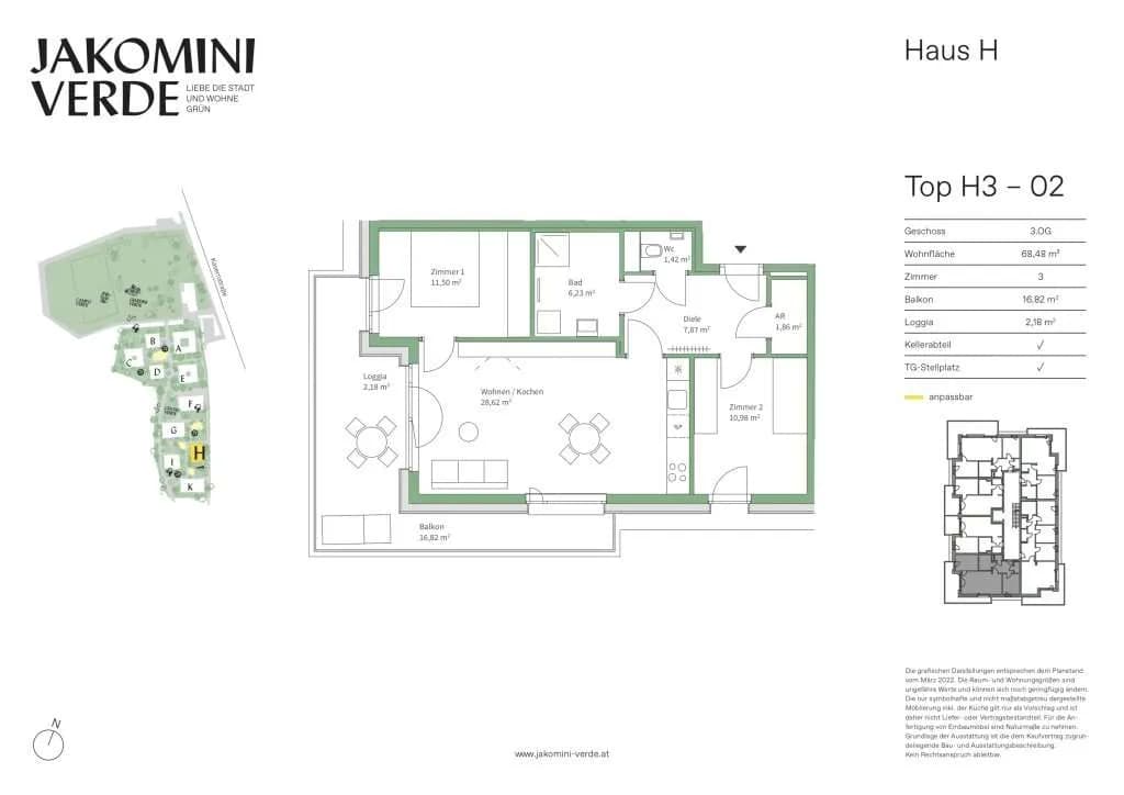 3-Zimmer-Wohnung kaufen in Graz – 68,48 m², € 360.000 – Bild 24 von 24
