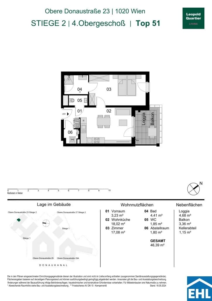 Immobilie kaufen in Wien – 46,39 m², € 479.000 – Bild 31 von 31