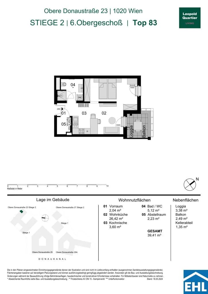 Immobilie kaufen in Wien – 39,41 m², € 439.000 – Bild 30 von 30