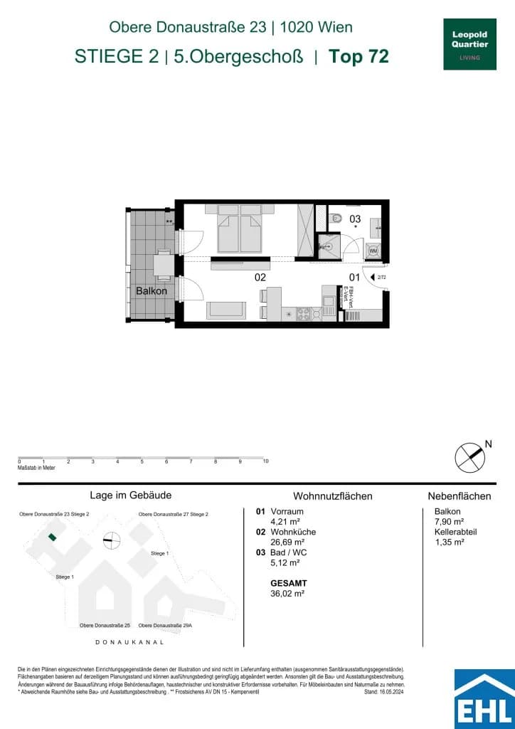 Immobilie kaufen in Wien – 36,02 m², € 369.000 – Bild 30 von 30