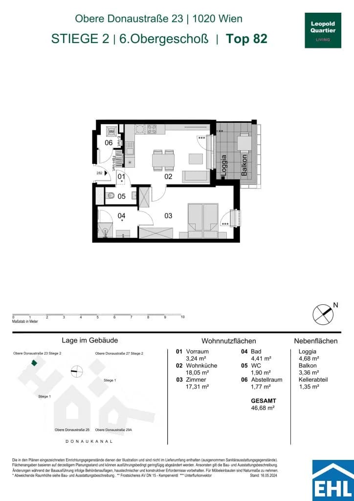 Immobilie kaufen in Wien – 46,68 m², € 529.000 – Bild 29 von 29