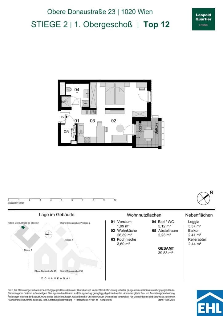 Immobilie kaufen in Wien – 39,83 m², € 354.000 – Bild 31 von 31
