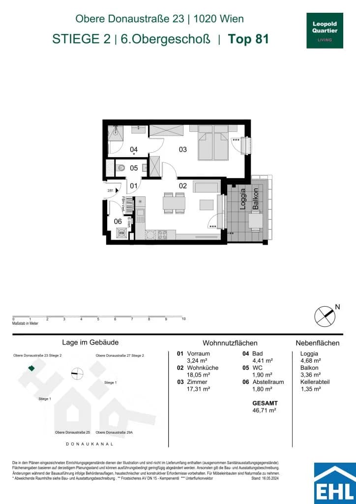 Immobilie kaufen in Wien – 46,71 m², € 529.000 – Bild 31 von 31