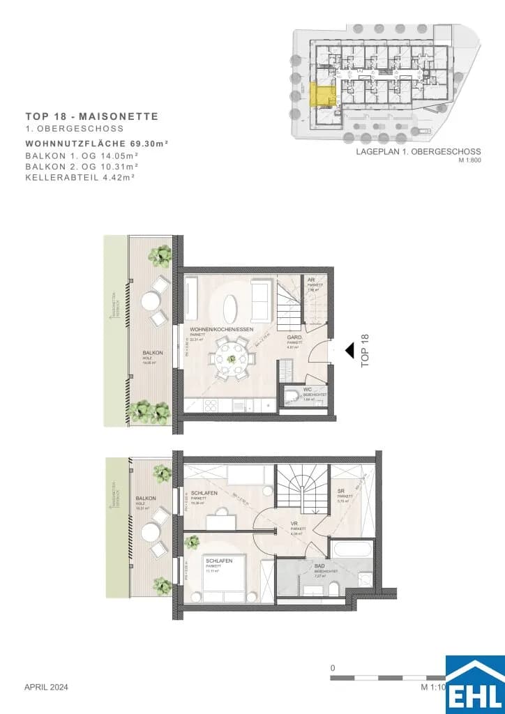 Immobilie kaufen in Neusiedl am See – 69,3 m², € 361.207 – Bild 30 von 30