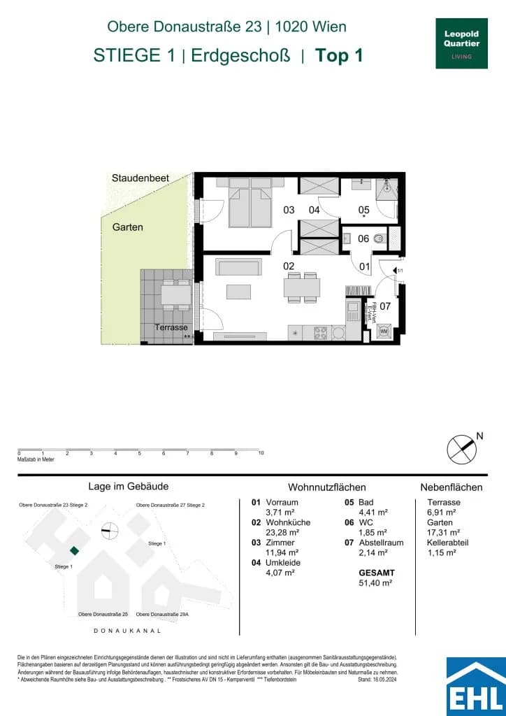 Immobilie kaufen in Wien – 51,4 m², € 420.000 – Bild 34 von 34